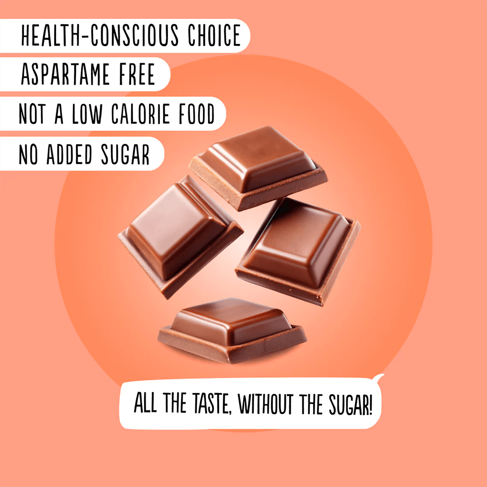Diablo Milk Chocolate Bar - 85g. (No Added Sugar)