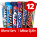 Mars M&M's Snickers Bounty Mixed Box - 12 bars