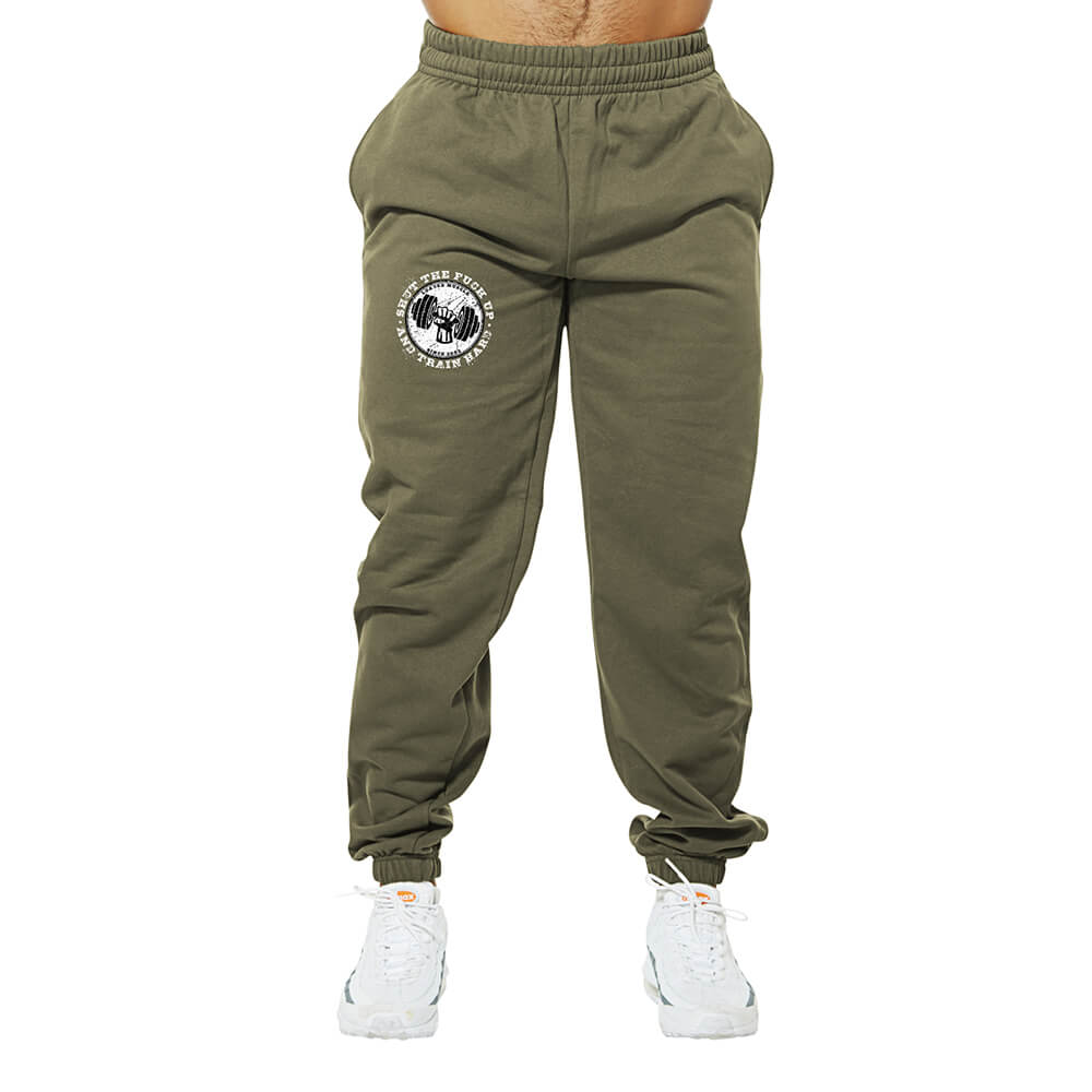 Shut The Fuck Up Sweatpants - Washed Green