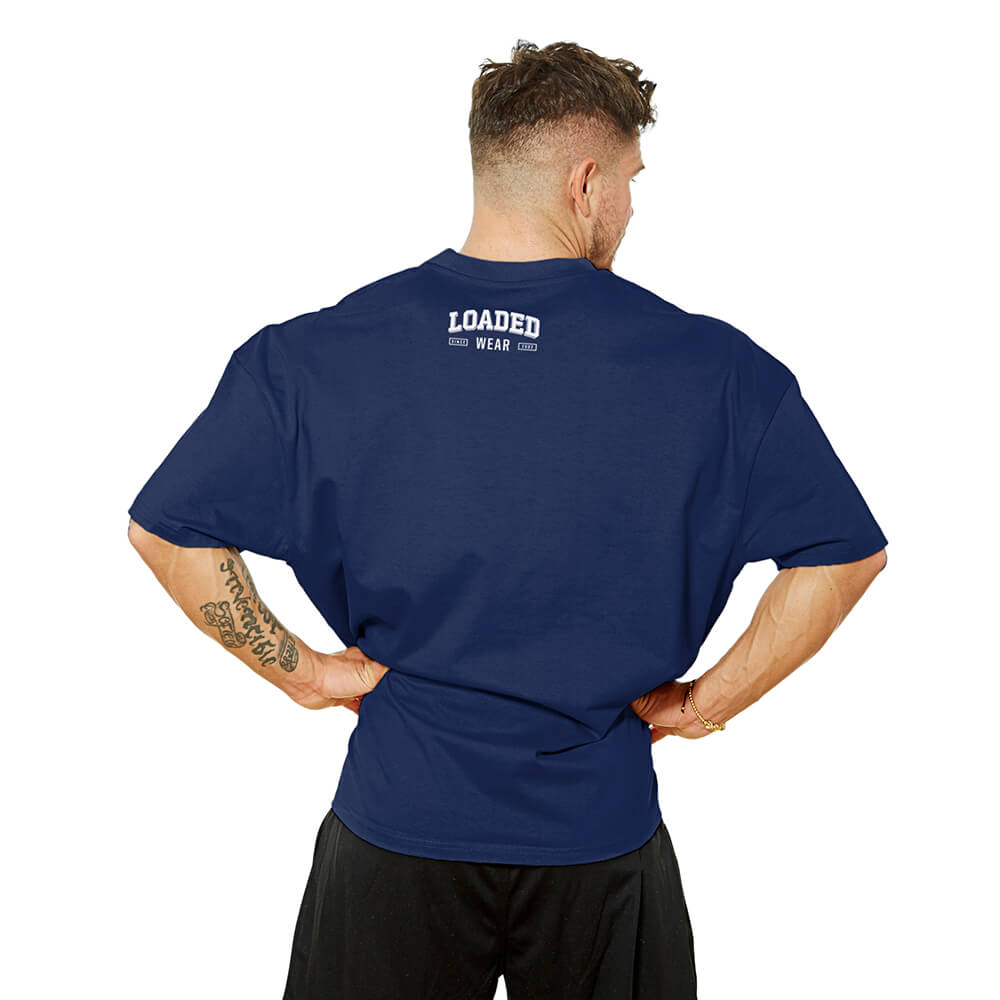 Loaded Like A Motherfucker Oversize Tee - Navy