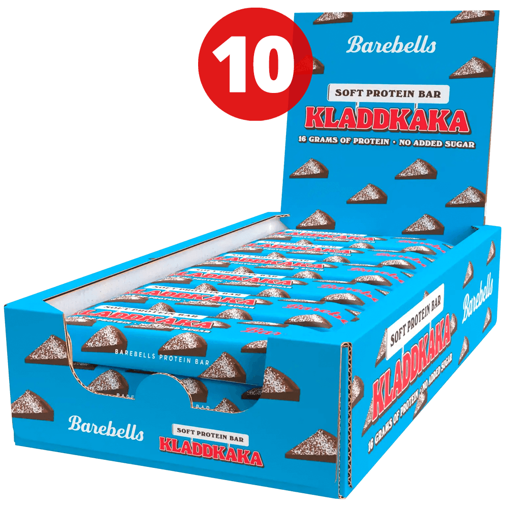 Barebells Soft Bar Kladdkaka - 10x55g.