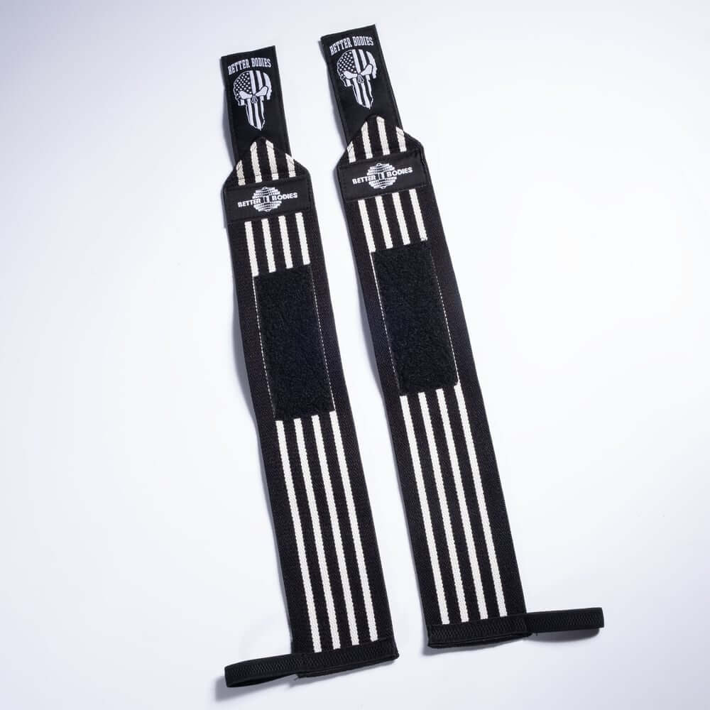 Wrist Wraps 18" - Black/White