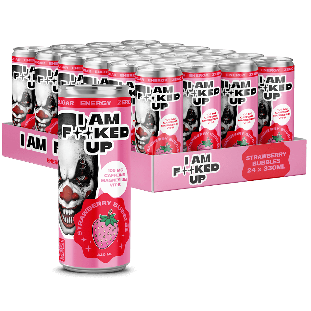 I Am Fucked Up Strawberry Bubbles - 24x330ml.