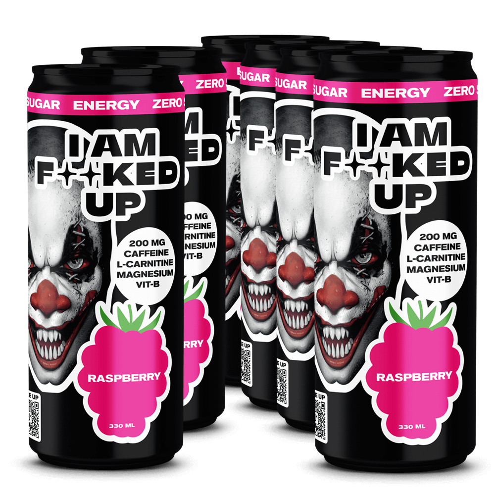I Am Fucked Up Drink Raspberry - 6x330ml.