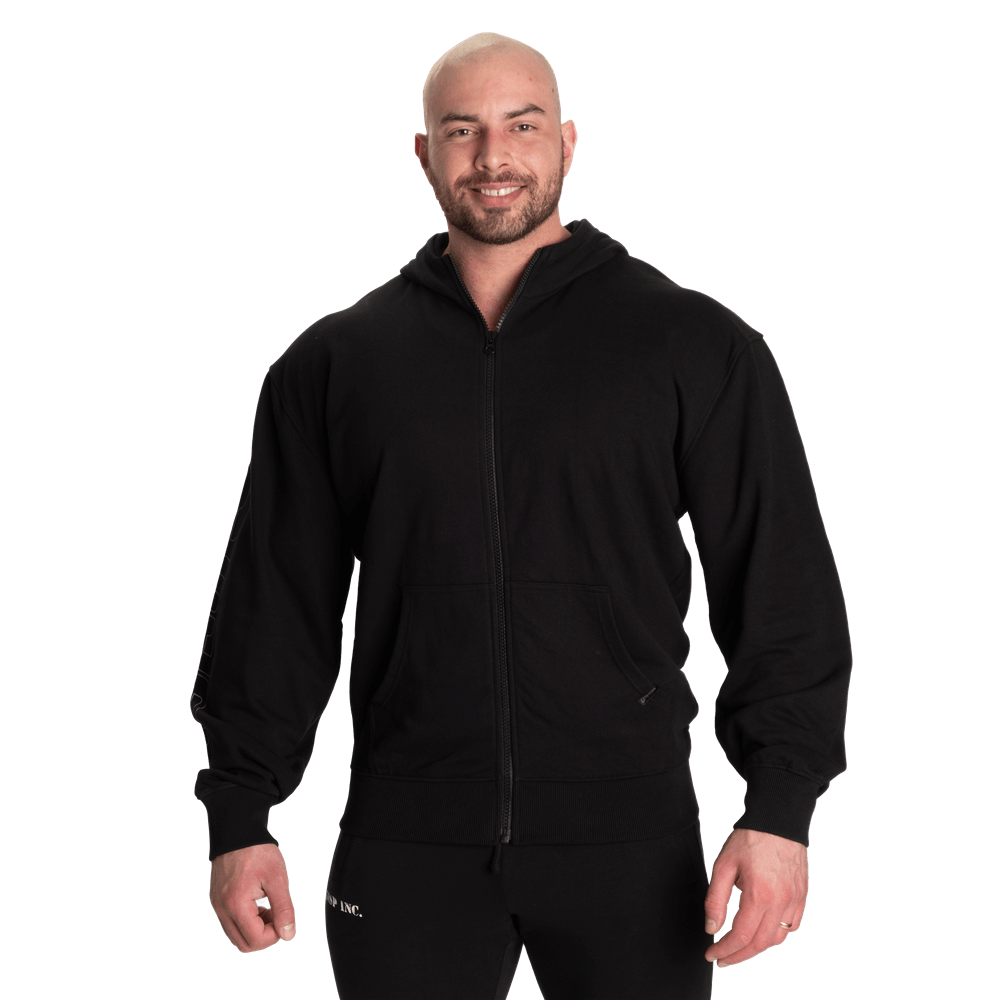 Classic Zip Hood - Black