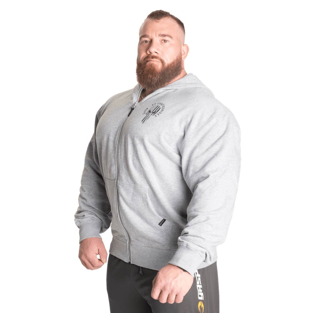 GASP Inc. Classic Hood - Light Grey Melange