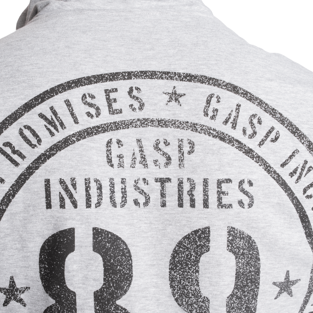 GASP Inc. Classic Hood - Light Grey Melange