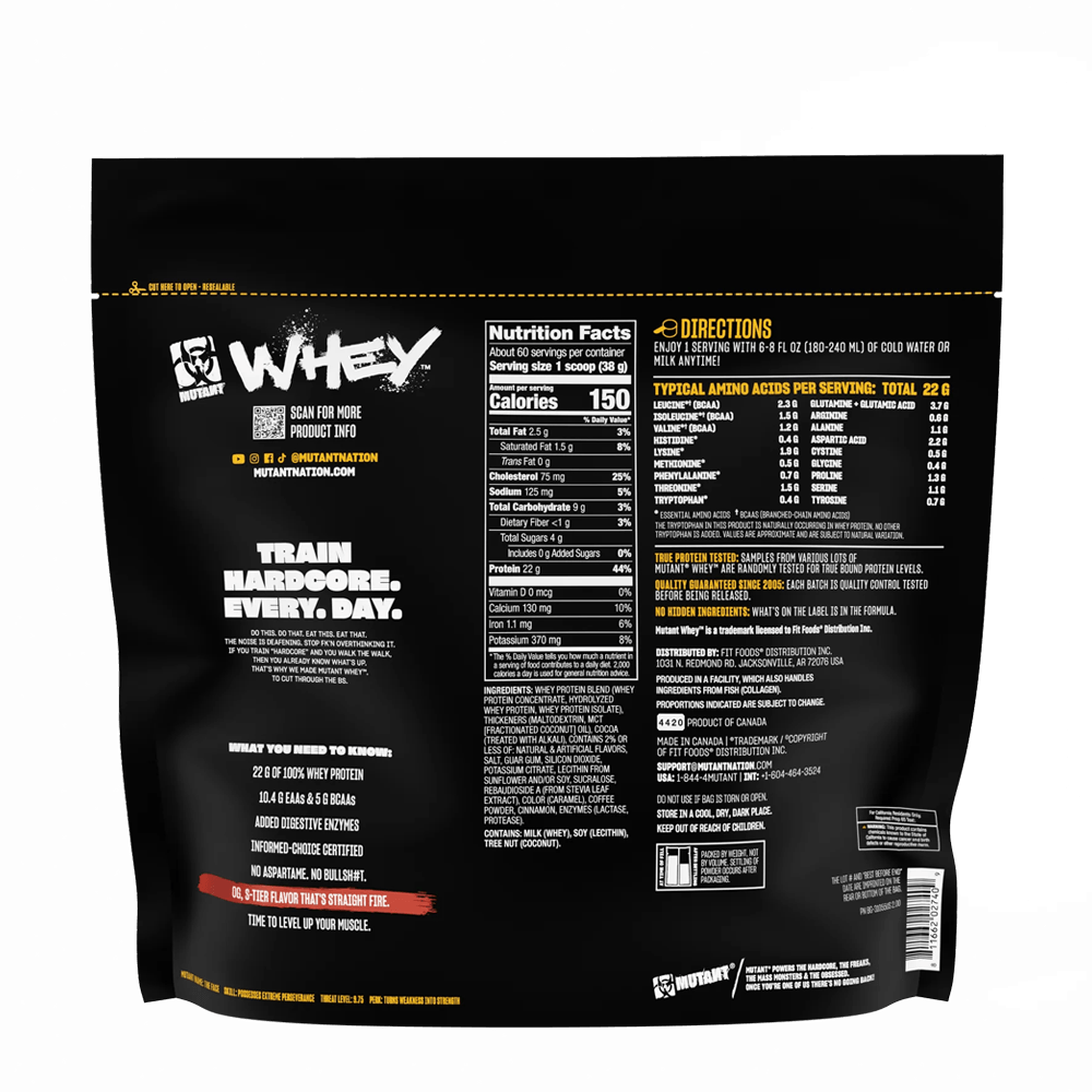 Mutant Whey - 3x2270g.