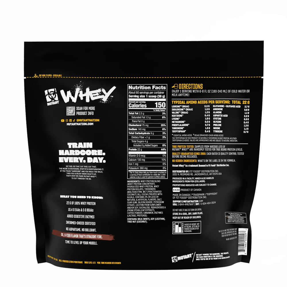 Mutant Whey - 3x2270g.