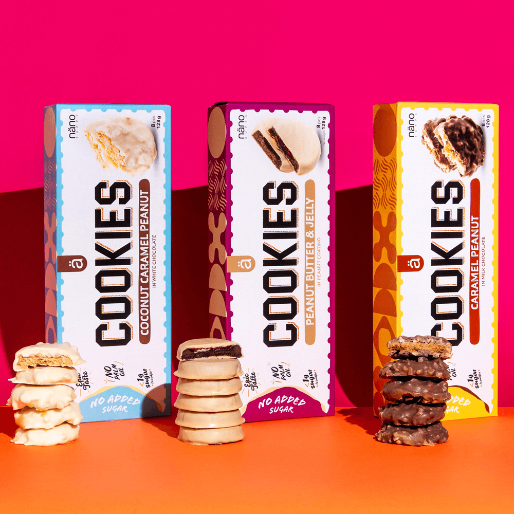 Cookies Peanut Butter Jelly - 8x16g.