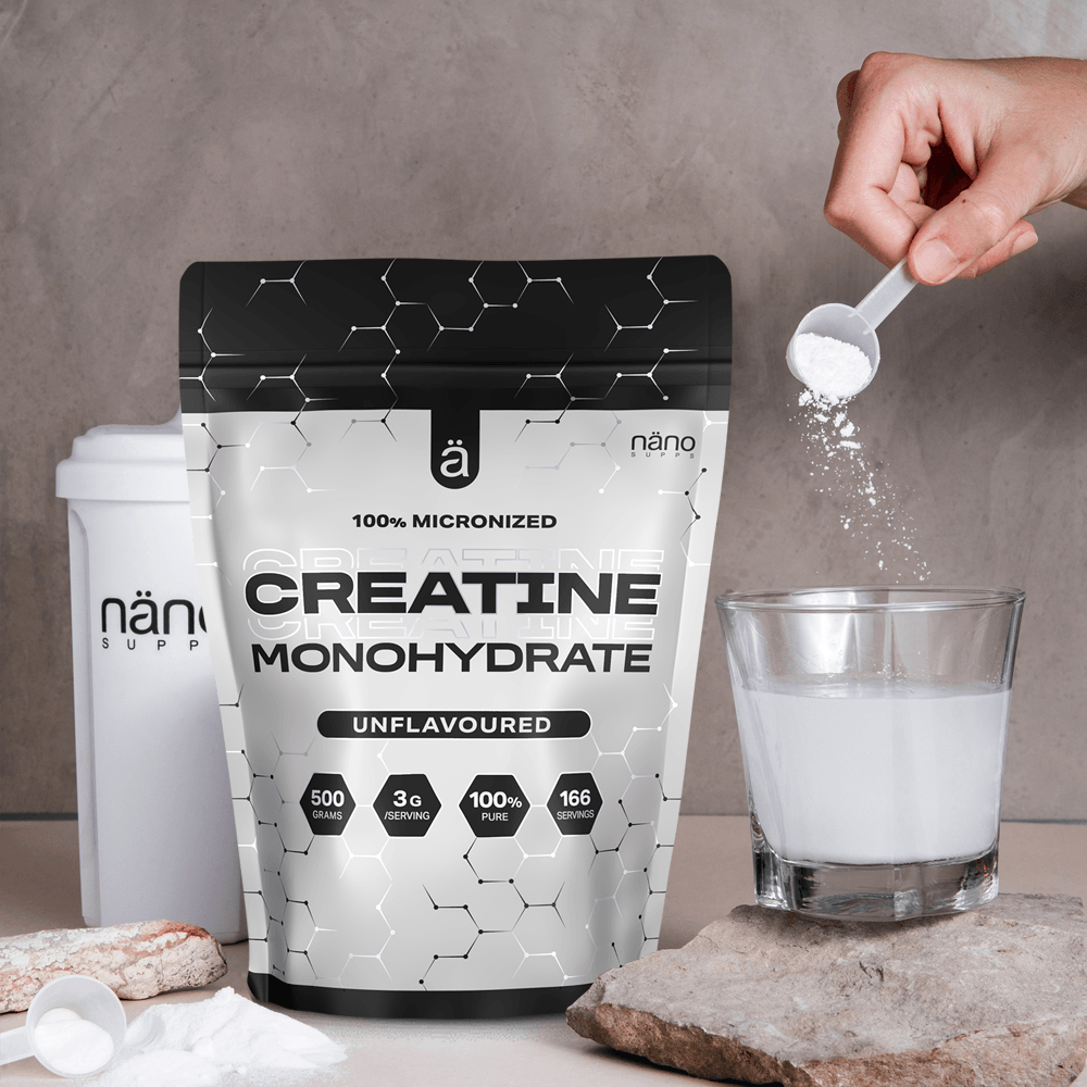 Creatine Monohydrate 100% Pure Micronized - 2x500g.