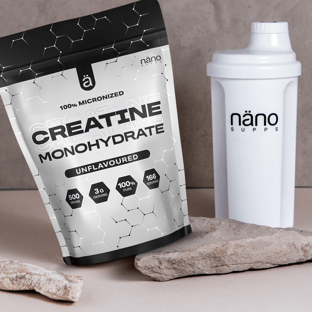 Creatine Monohydrate 100% Pure Micronized - 2x500g.
