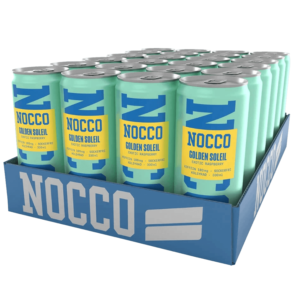 NOCCO Golden Soleil - 24x330ml. (inkl. SE pant)