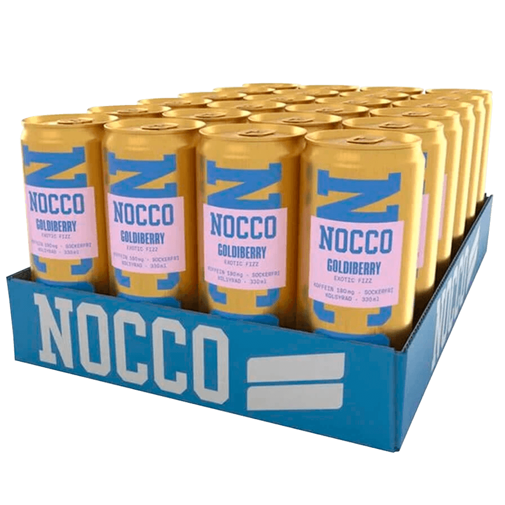 NOCCO Goldiberry - 330ml. (inkl. SE pant)