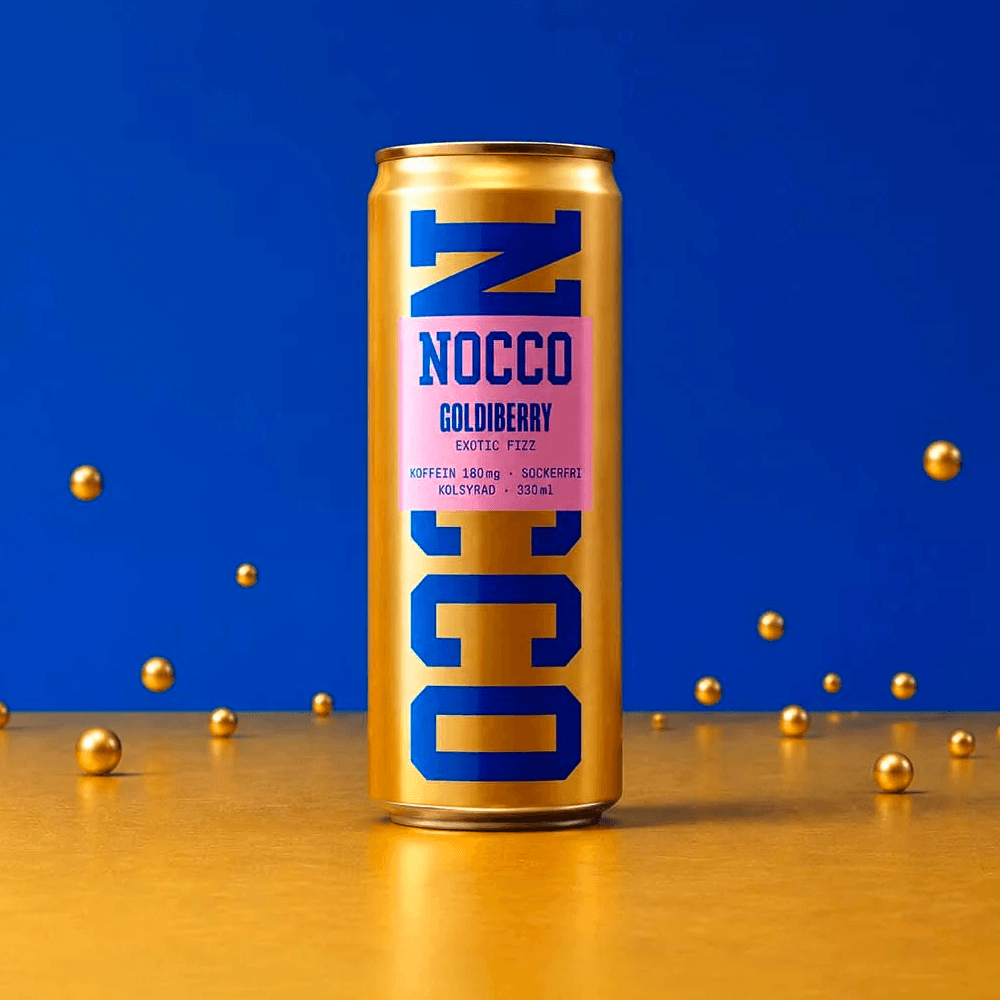 NOCCO Goldiberry - 330ml. (inkl. SE pant)