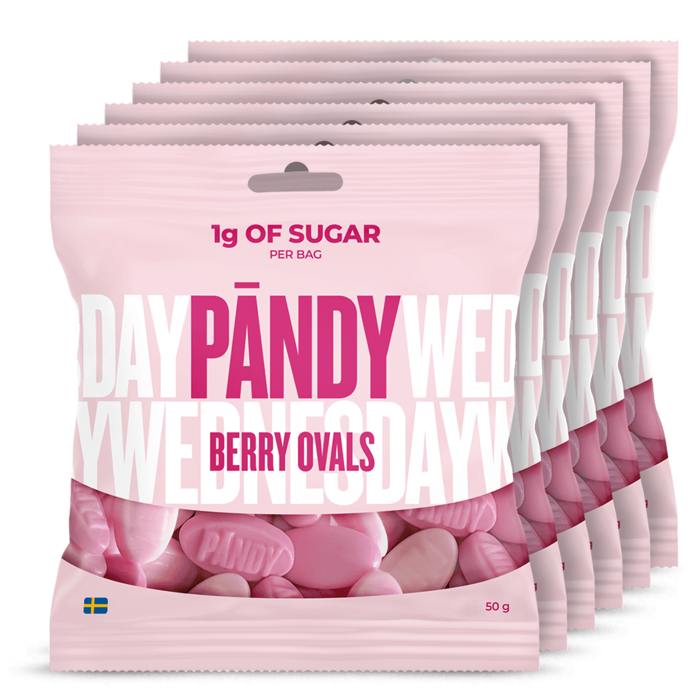 Pändy Candy Berry Ovals - 50g.