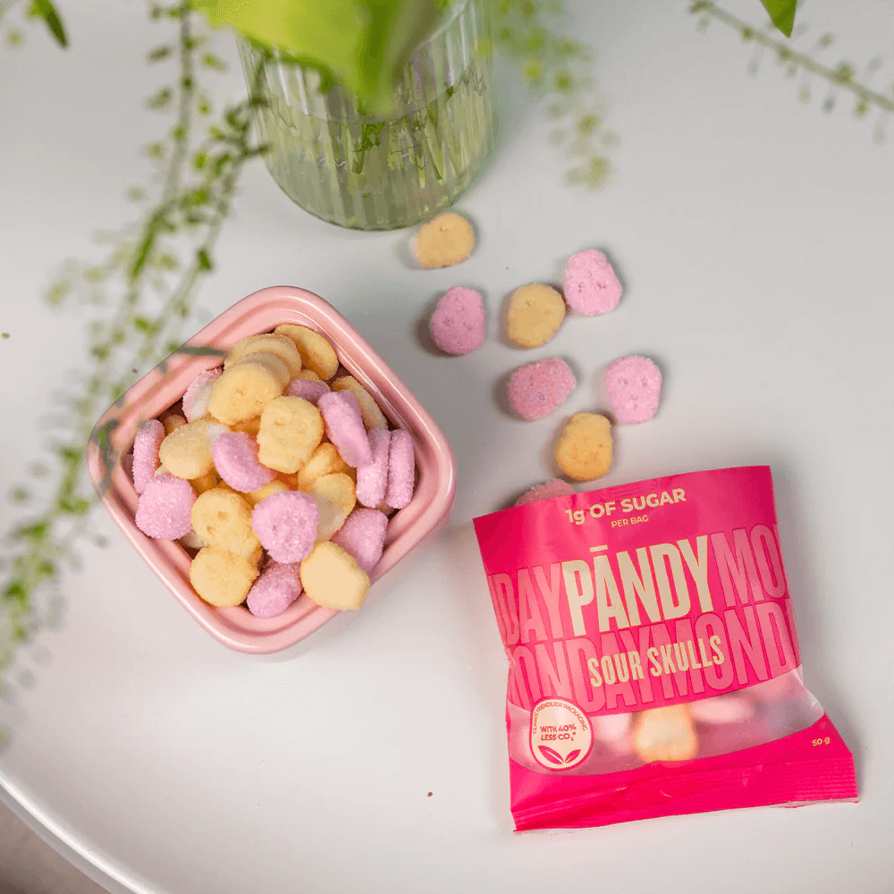 Pändy Candy Sour Skulls - 6x50g.