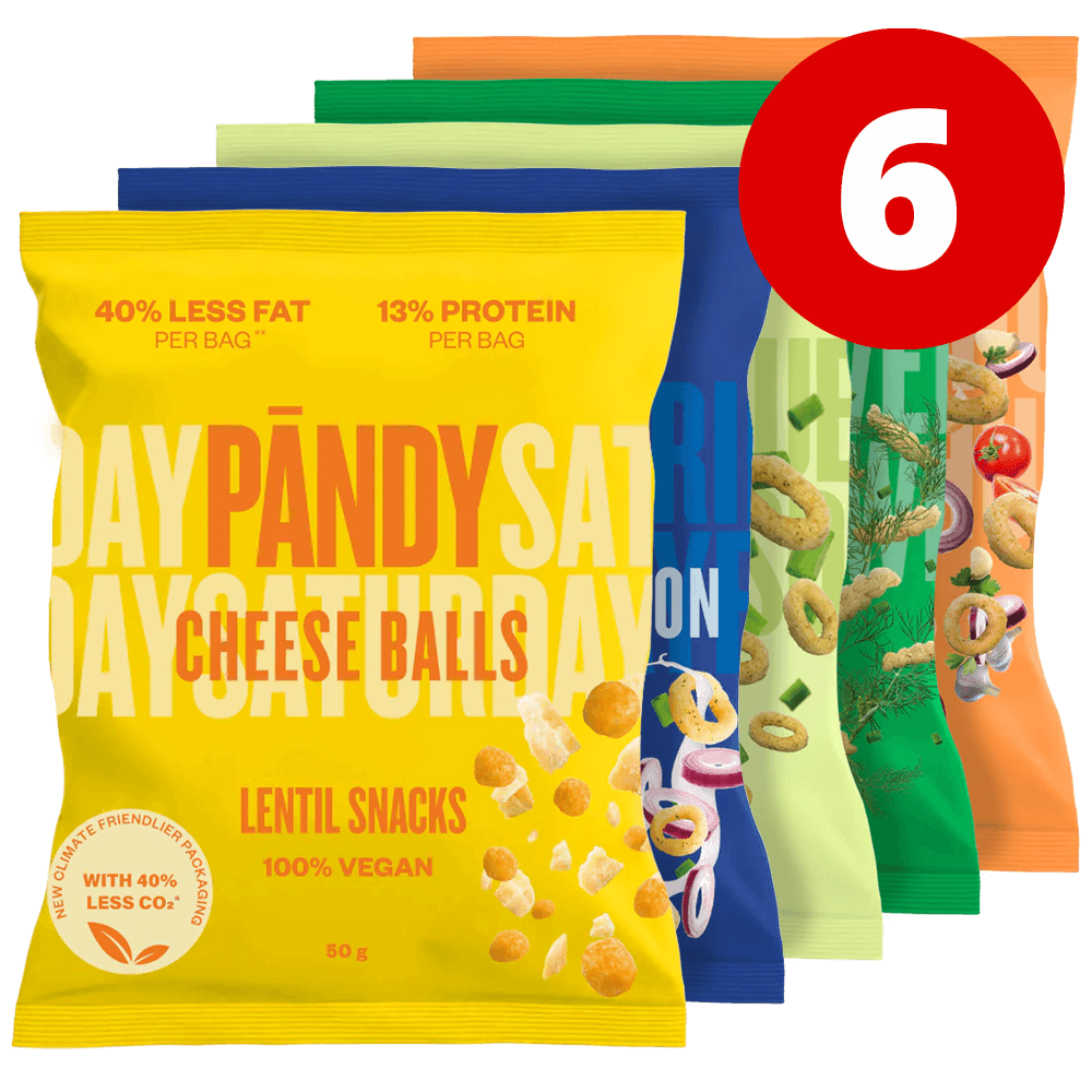 Mixed Pändy Chips - 6x50g.