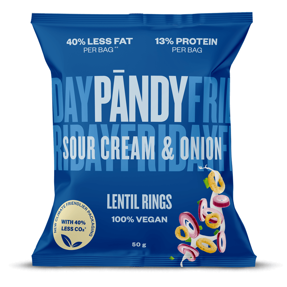 Pändy Chips Sourcream & Onion - 50g.
