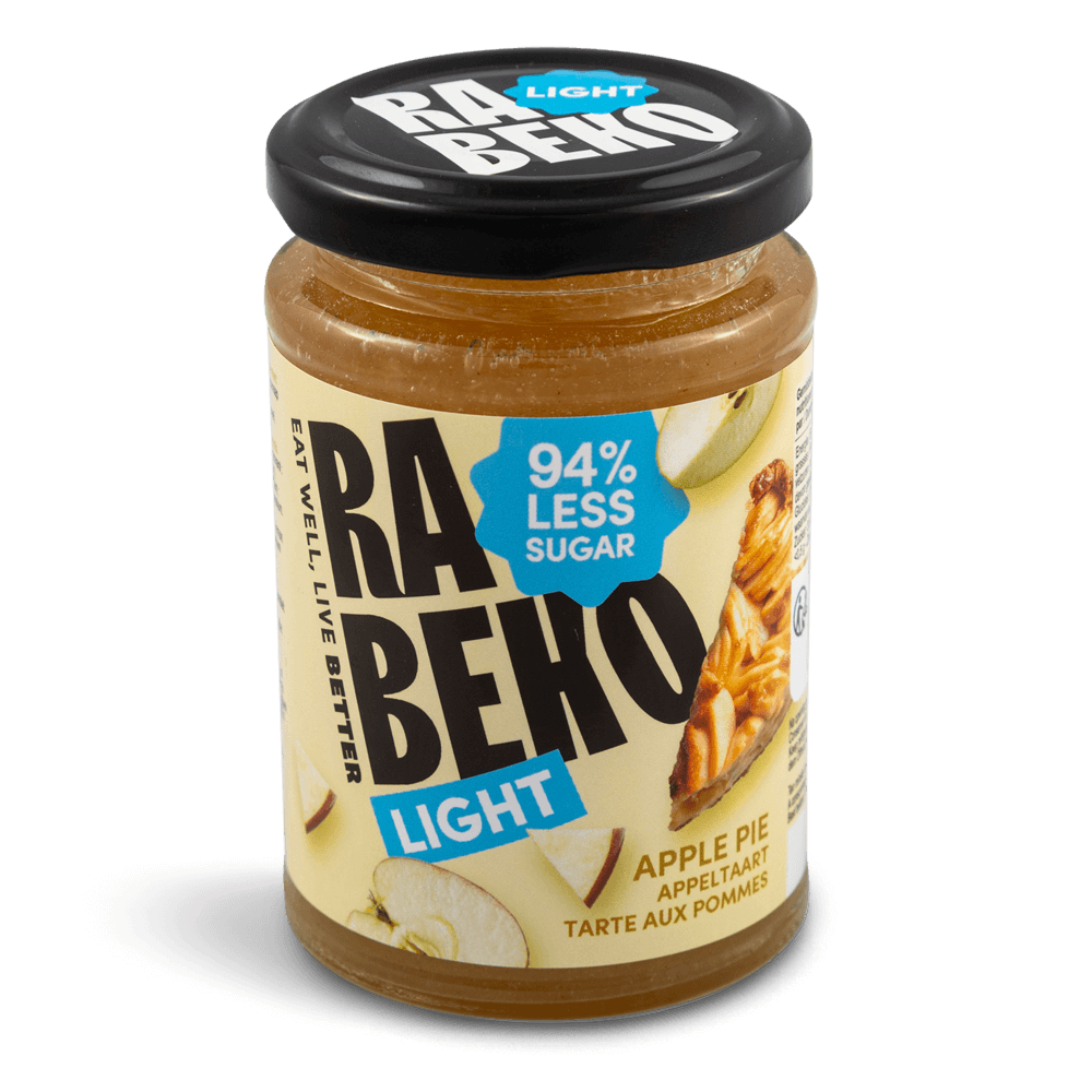 Rabeko Light Jam Apple Pie - 230g.