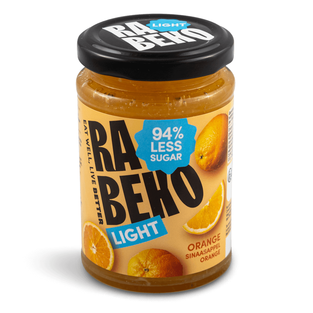 Rabeko Zero Jam Orange - 225g.