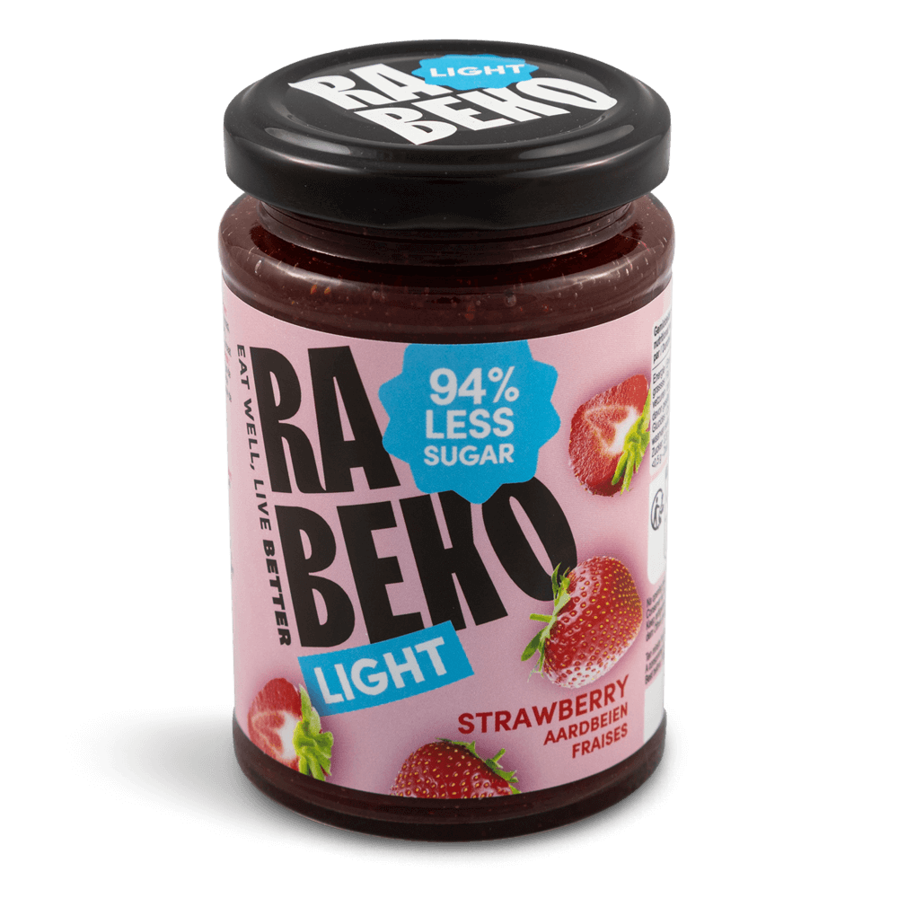 Rabeko Zero Jam Strawberry - 225g.