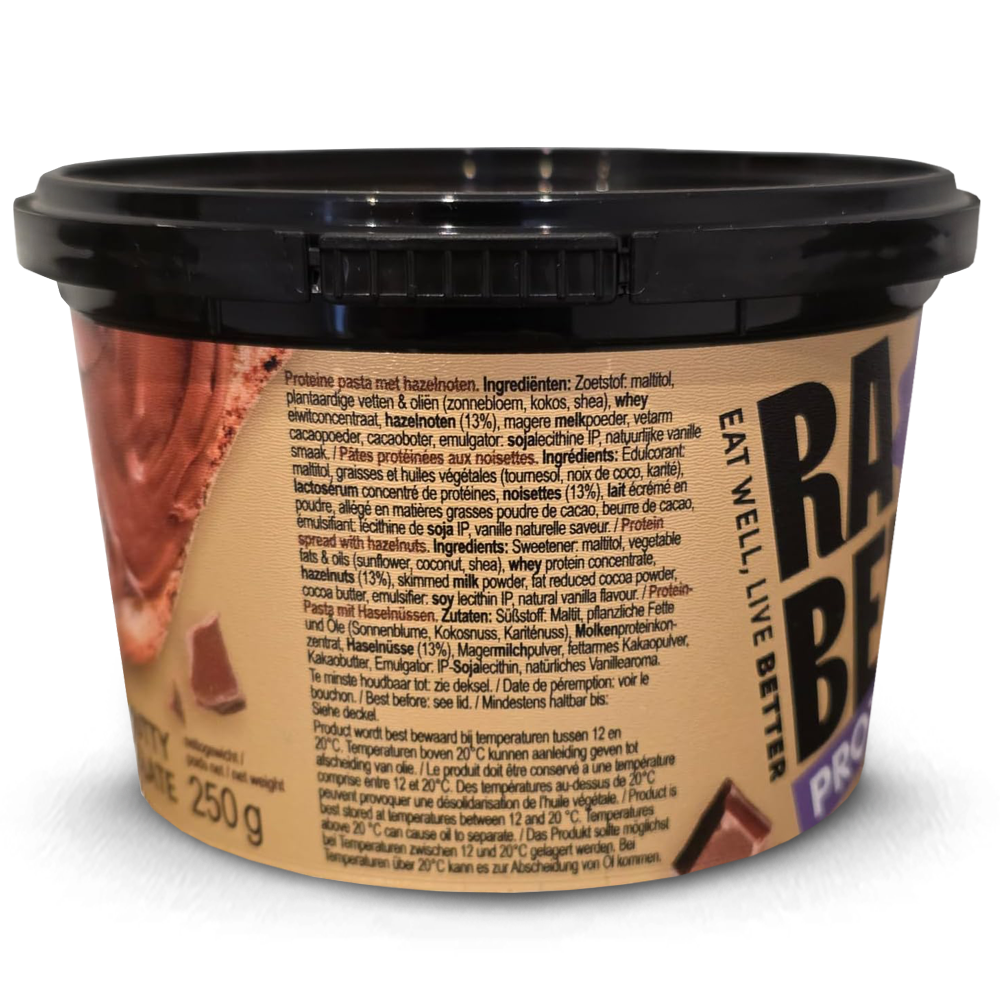 Rabeko Nutty Chocolate Protein Spread - 250g.