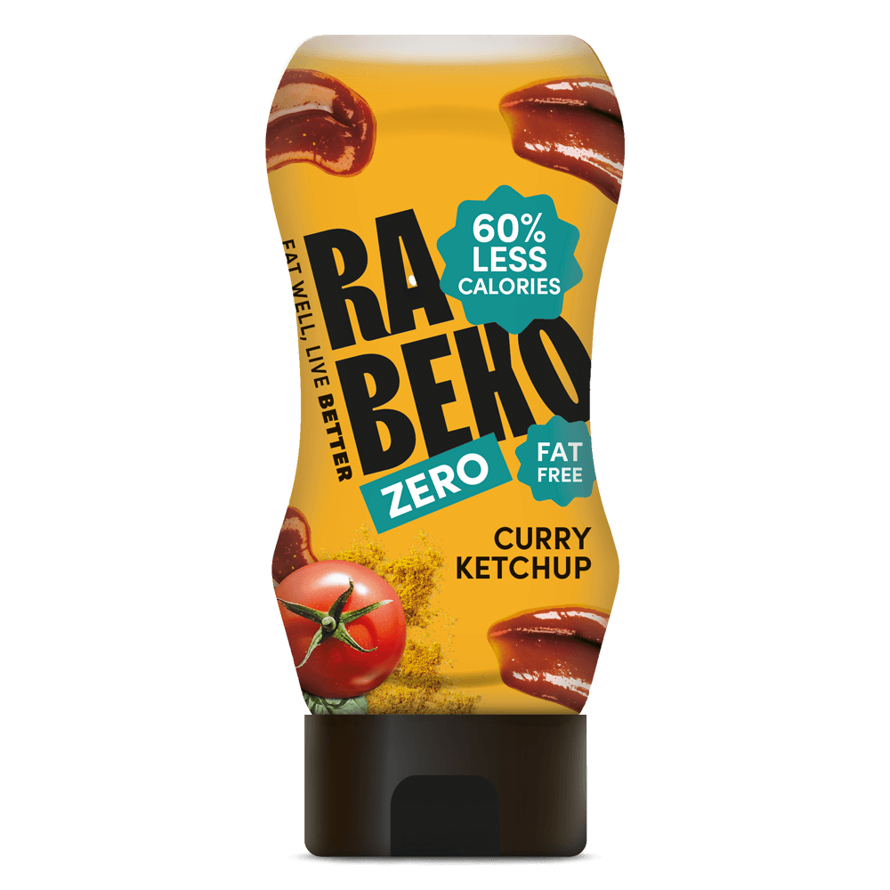 Rabeko Zero Curry Ketchup - 350ml.