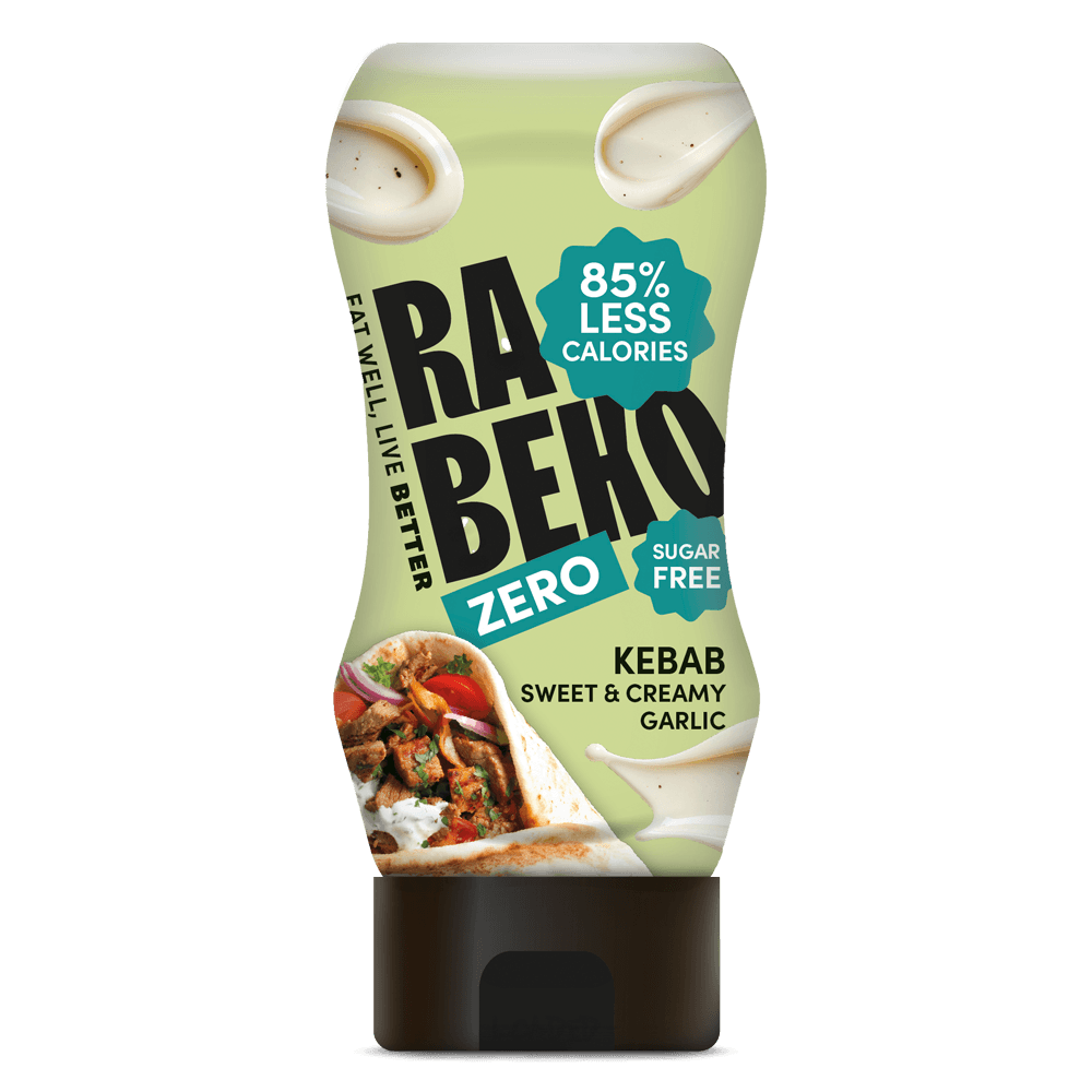 Rabeko Zero Kebab Sweet & Creamy Garlic - 350ml.