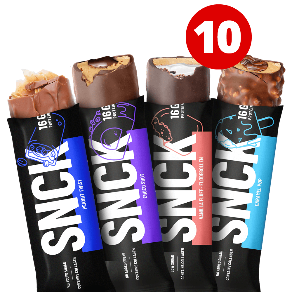 Mixed SNCK Protein Bar - 10x55g.