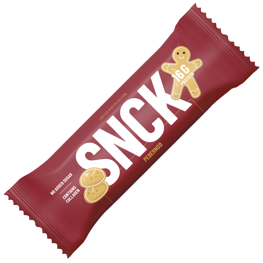 SNCK Protein Bar Pebernød - 55g.