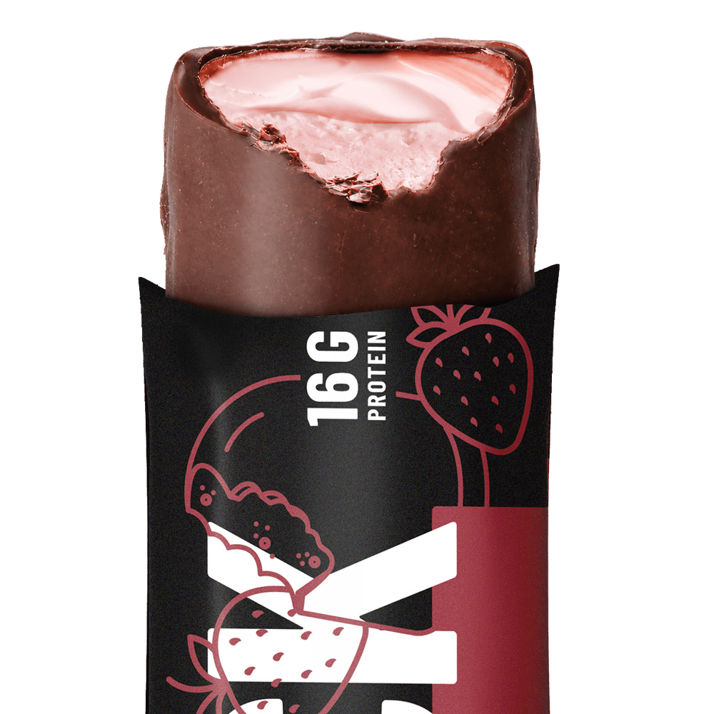 SNCK Protein Bar Strawberry Fluff - 10x55g.