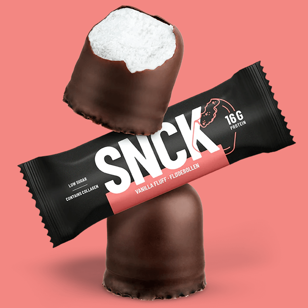 SNCK Protein Bar Vanilla Fluff - 10x55g.