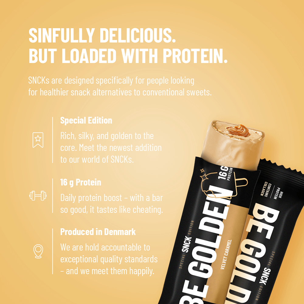 SNCK Protein Bar Be Golden - 55g.