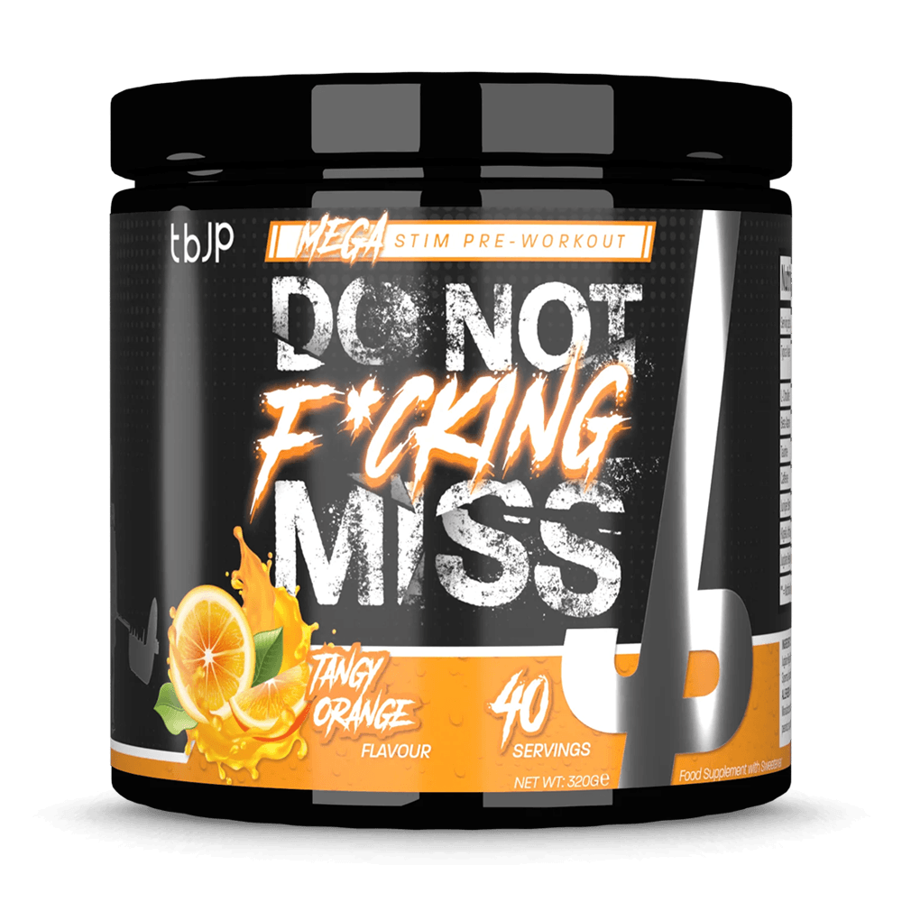 tbJP DNFM Pre-Workout Tangy Orange - 40 serv.