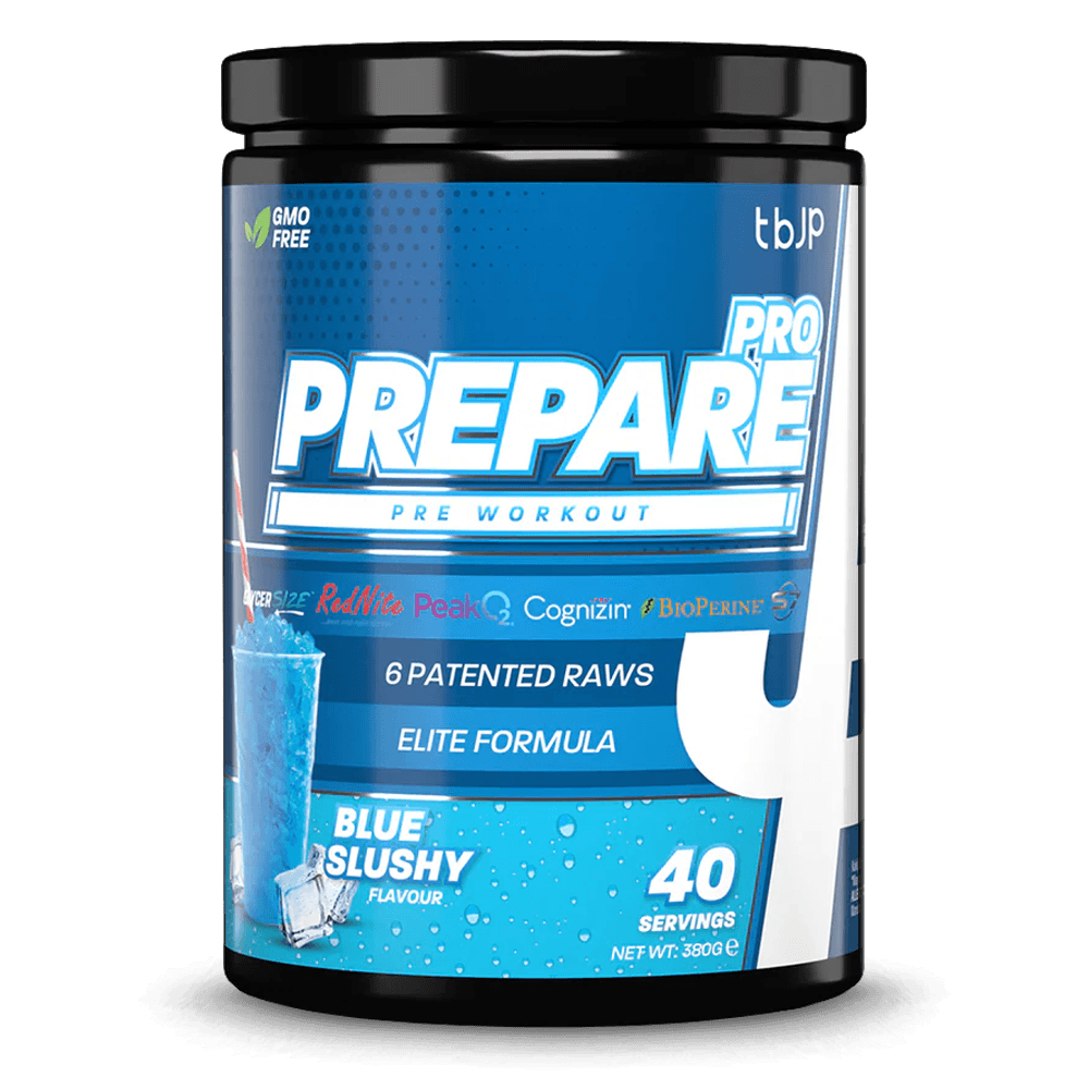 tbJP Pre-Workout Prepare Pro Blue Slushy - 40 serv.