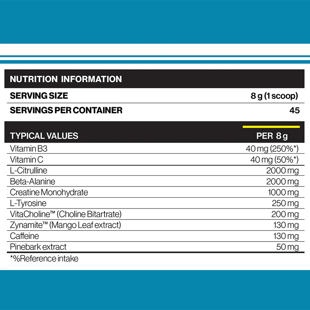 Jack3d Advanced Pre-Workout Energy Drink - 45 serv.