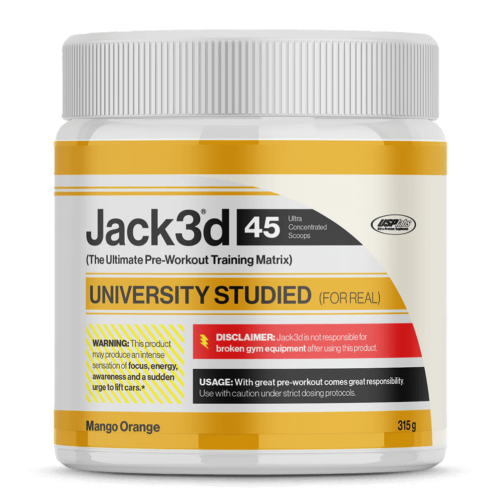 Jack3d Advanced Pre-Workout Mango Orange - 45 serv.