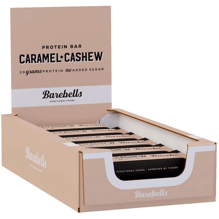 Barebells Protein Bar Caramel Cashew - 12x55g.