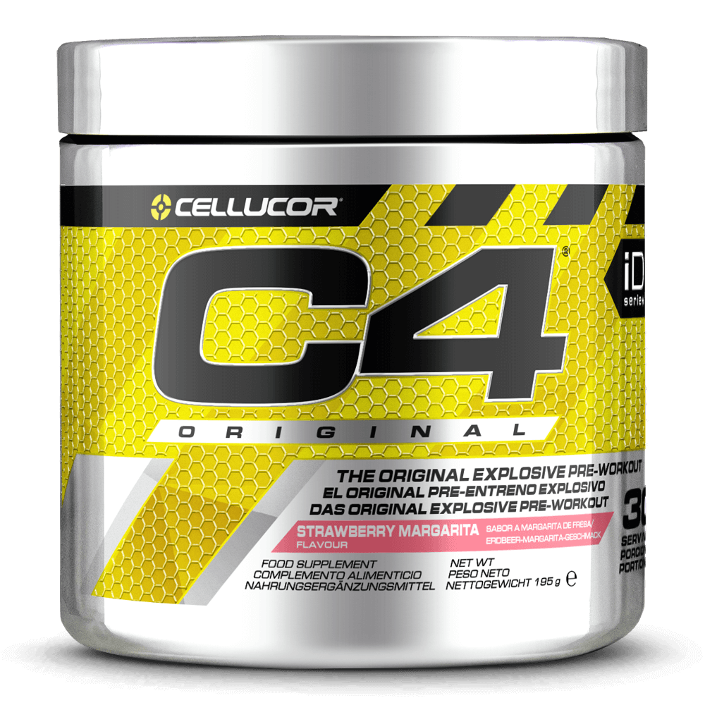 C4 Pre-Workout Strawberry Margarita - 30 serv.