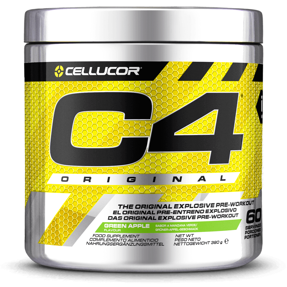C4 Pre-Workout Green Apple - 60 serv.