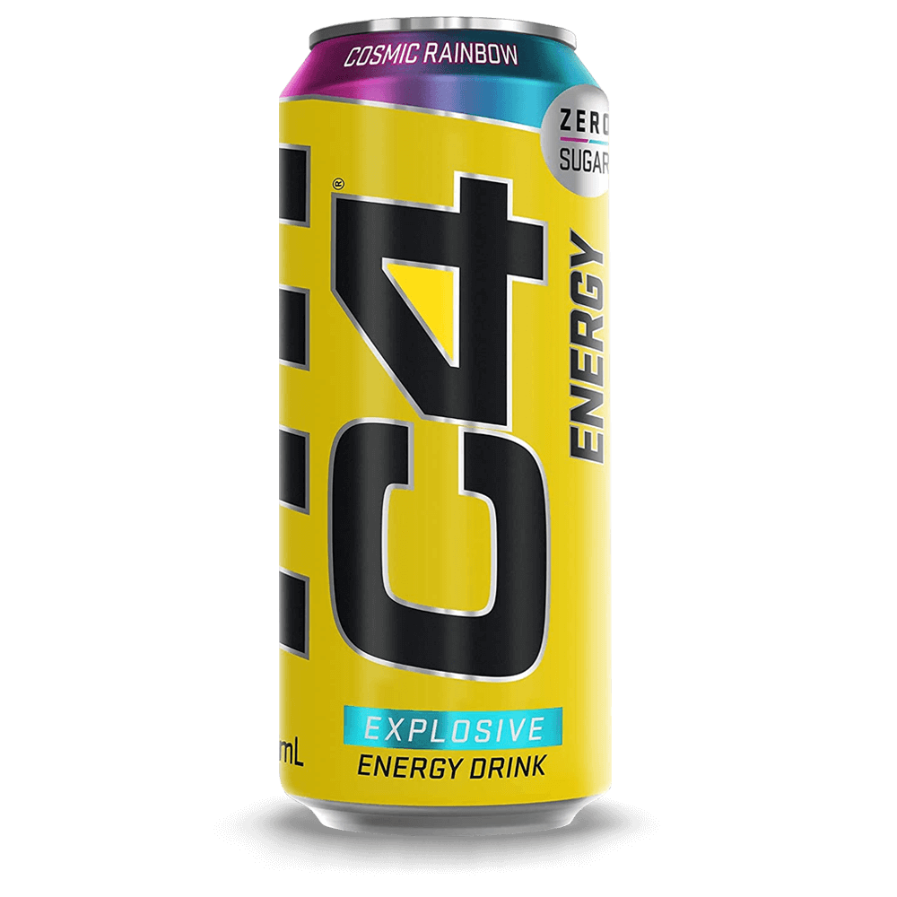 C4 Energy Carbonated Cosmic Rainbow - 12x500ml.