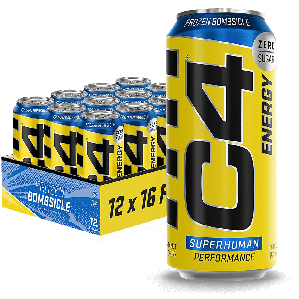 C4 Energy Carbonated Frozen Bombsicle - 12x500ml.