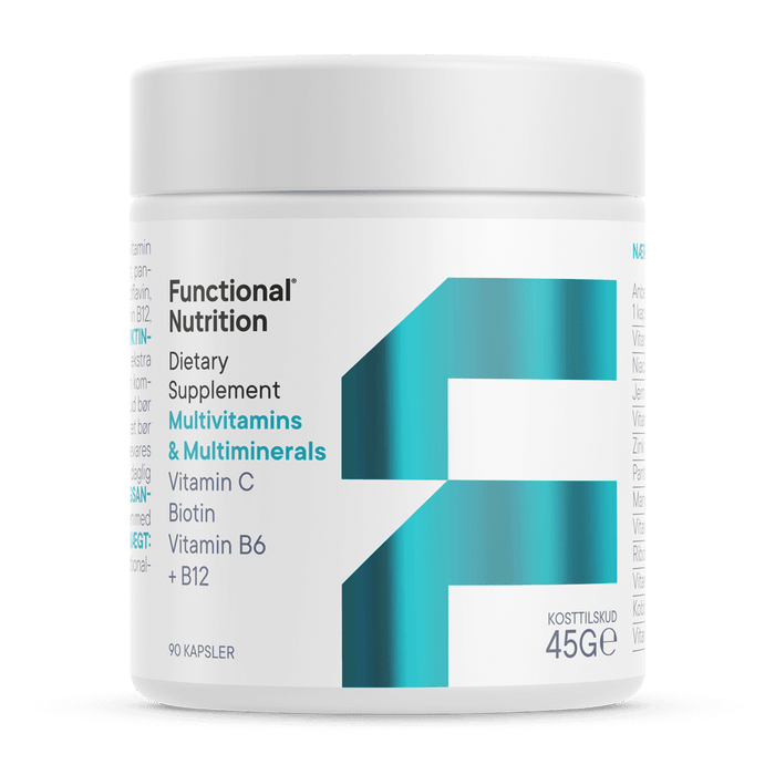 Multivitamins & Multiminerals - 90 caps.