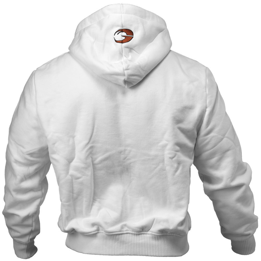 1.2 lbs. Hoodie - White