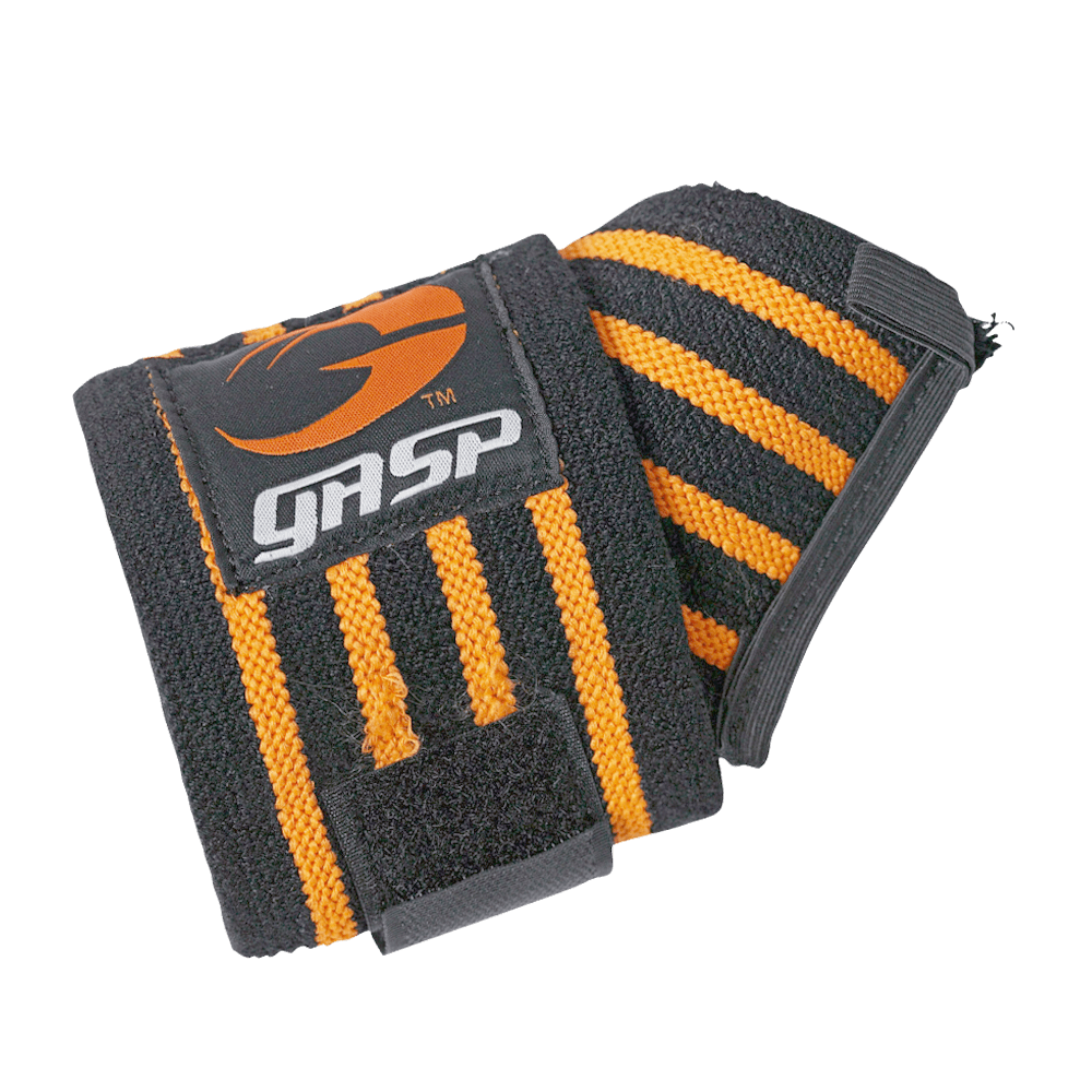 Hardcore Wrist Wraps - Black/Yellow