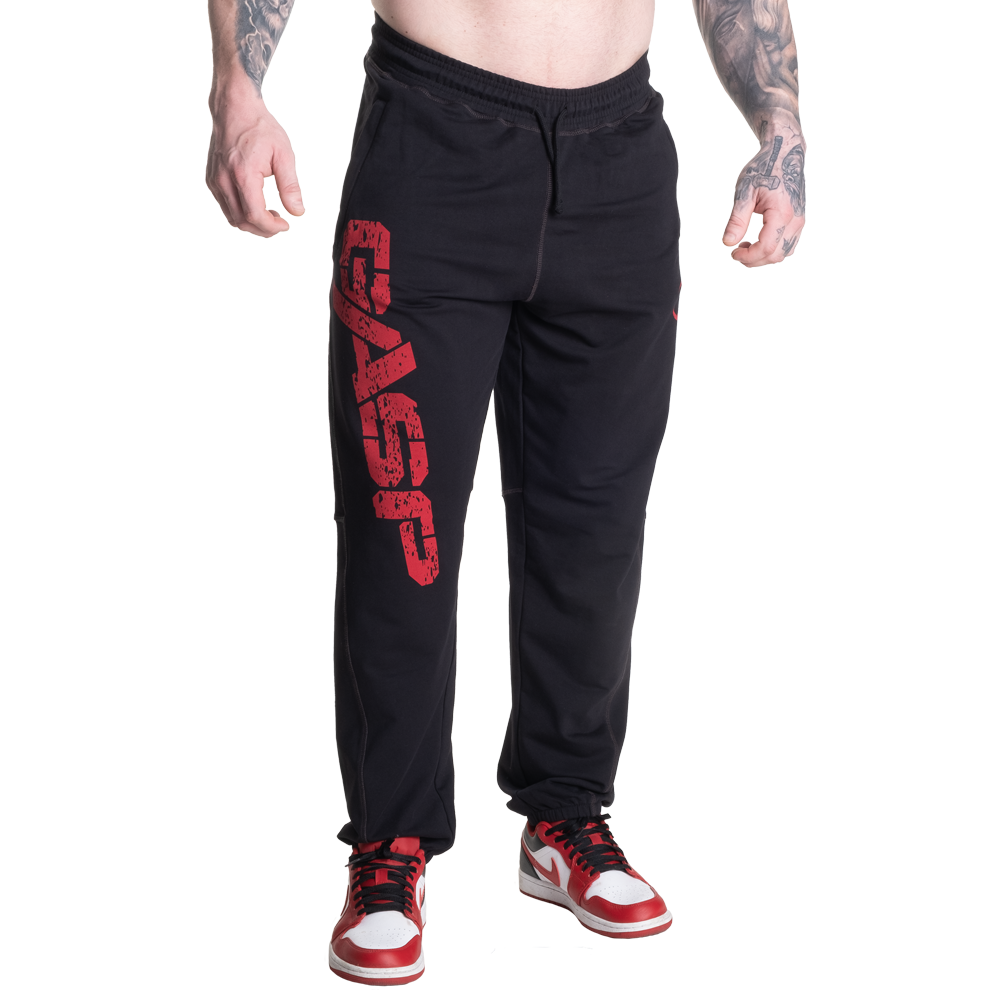 Vintage Sweatpants - Black/Red