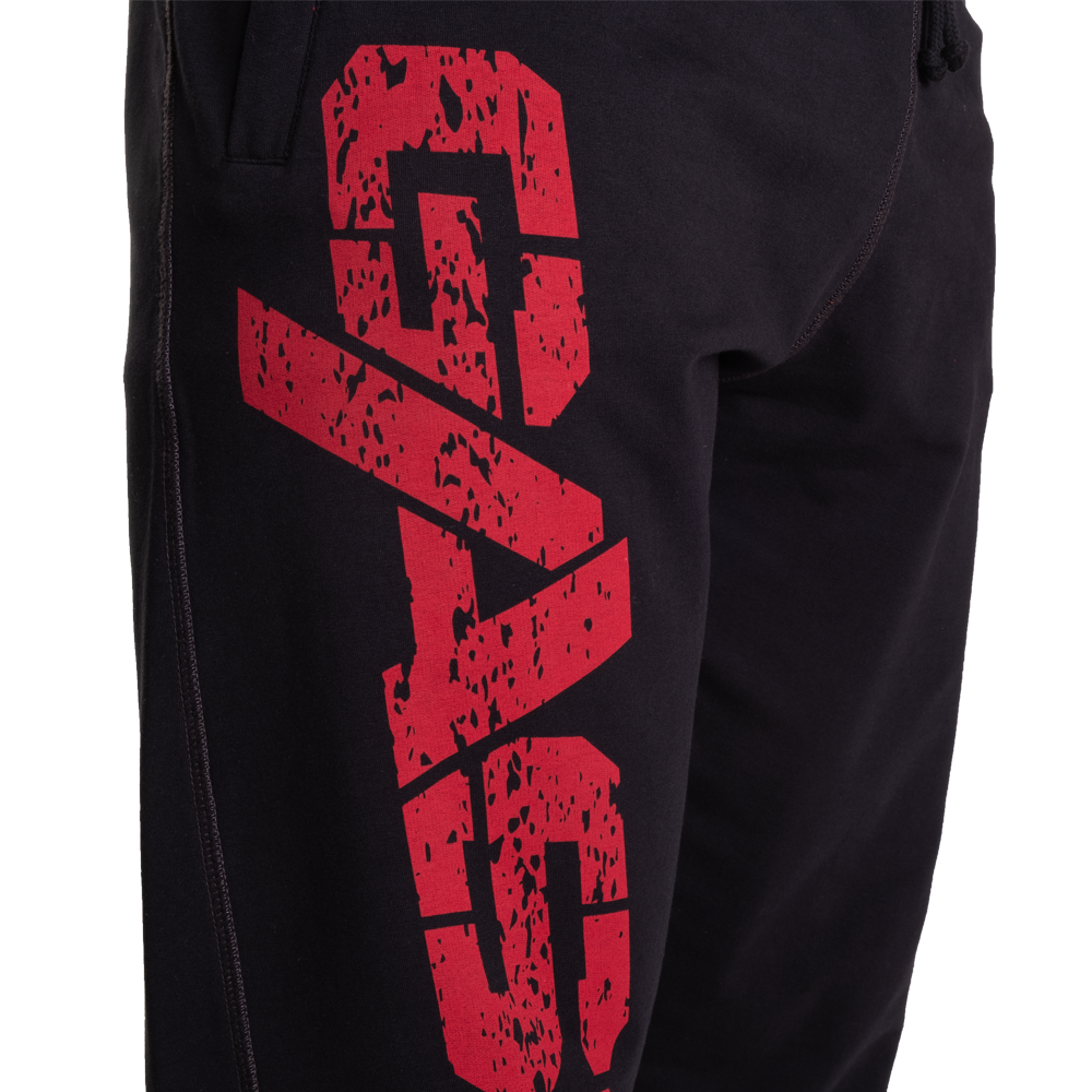 Vintage Sweatpants - Black/Red