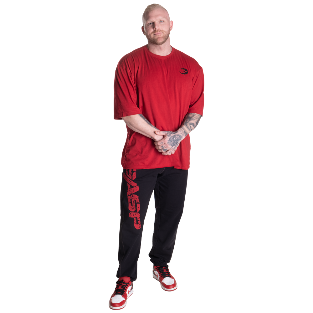 Vintage Sweatpants - Black/Red