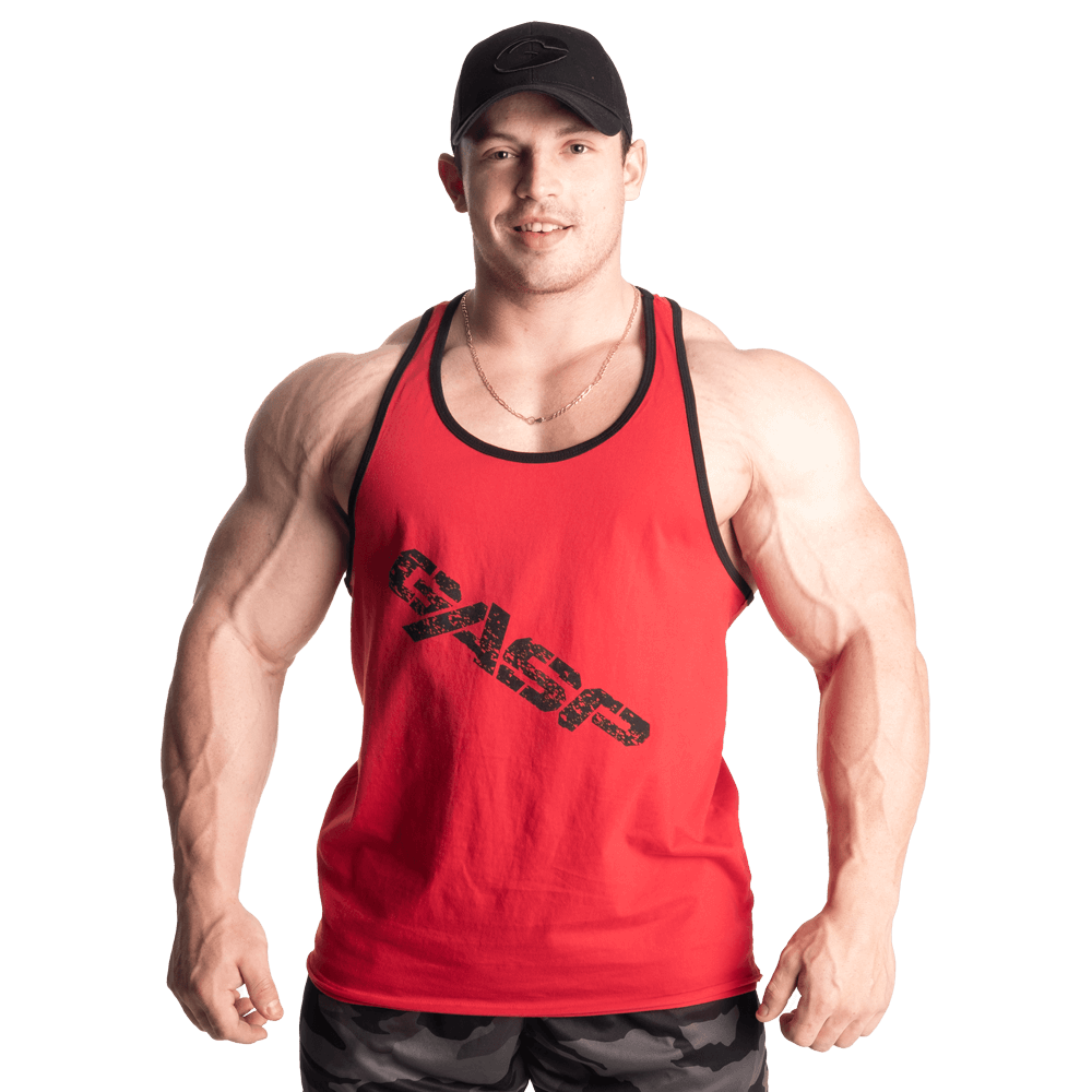 Vintage T-Back - Chili Red